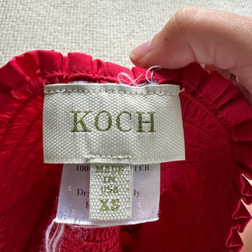 RED KOCH SHORTS!!!❤️❤️❤️ Size XS - Picture 3 of 3